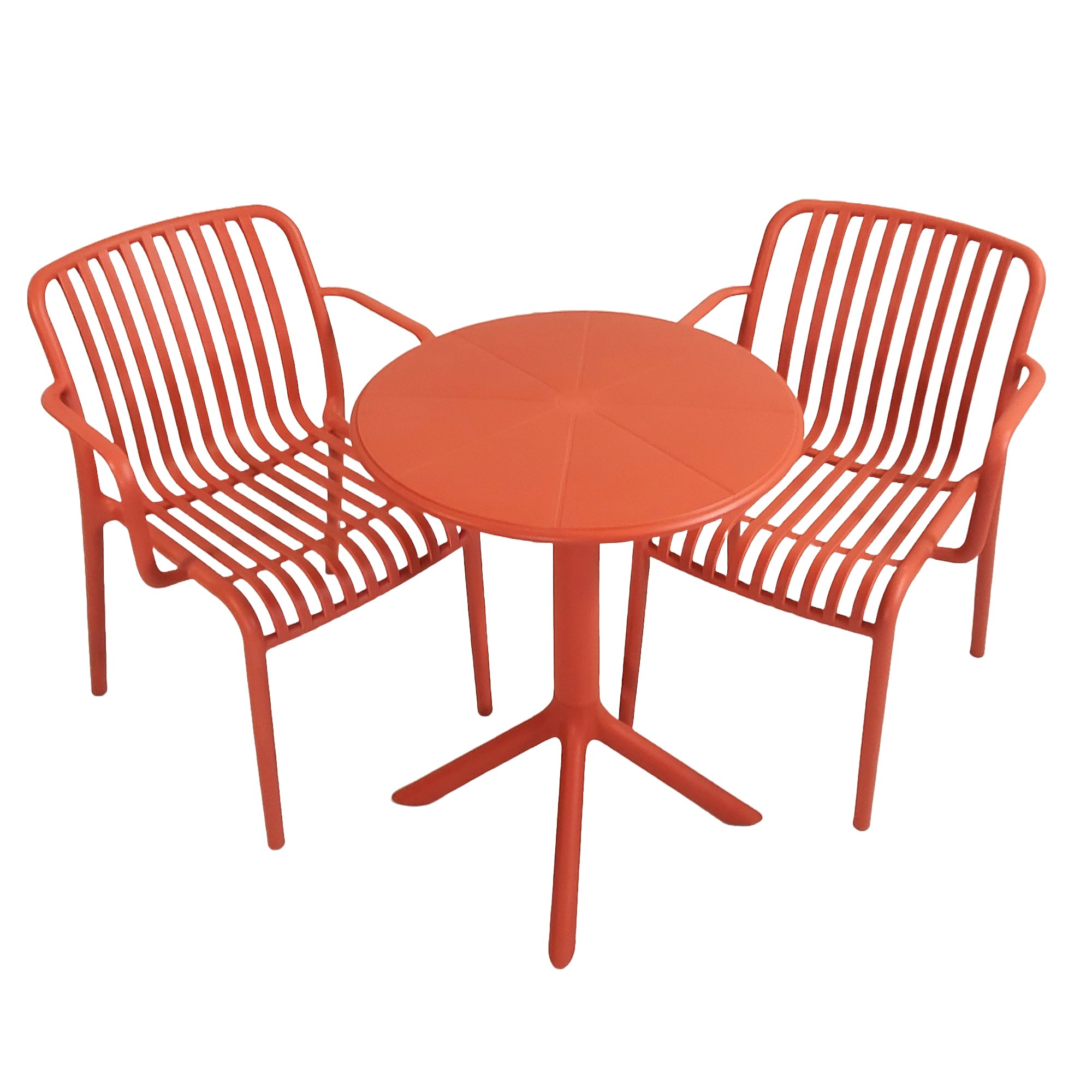 Anders Round Bistro Table With Alma Chairs Set