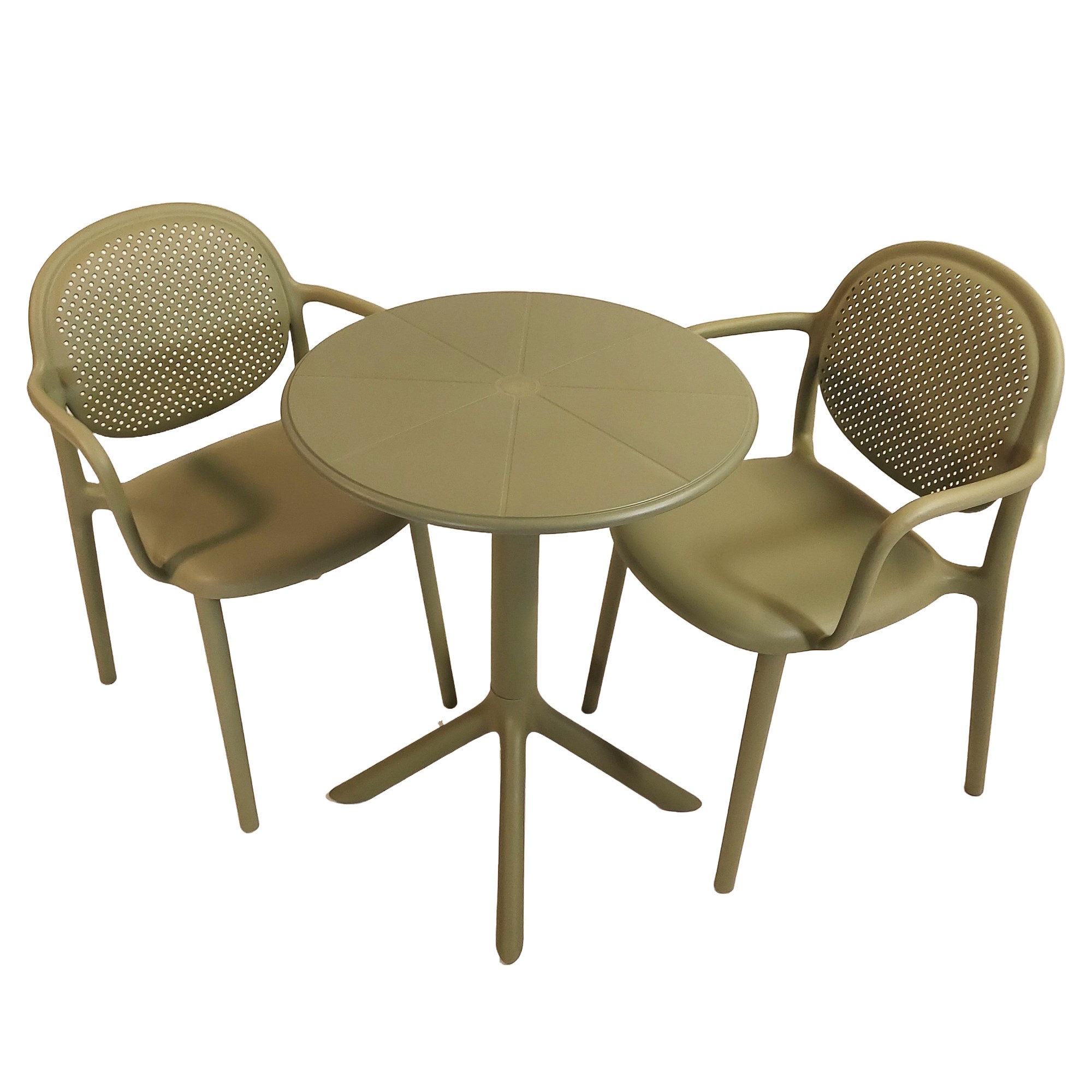 Anders Round Bistro Table With Stina Chairs Set