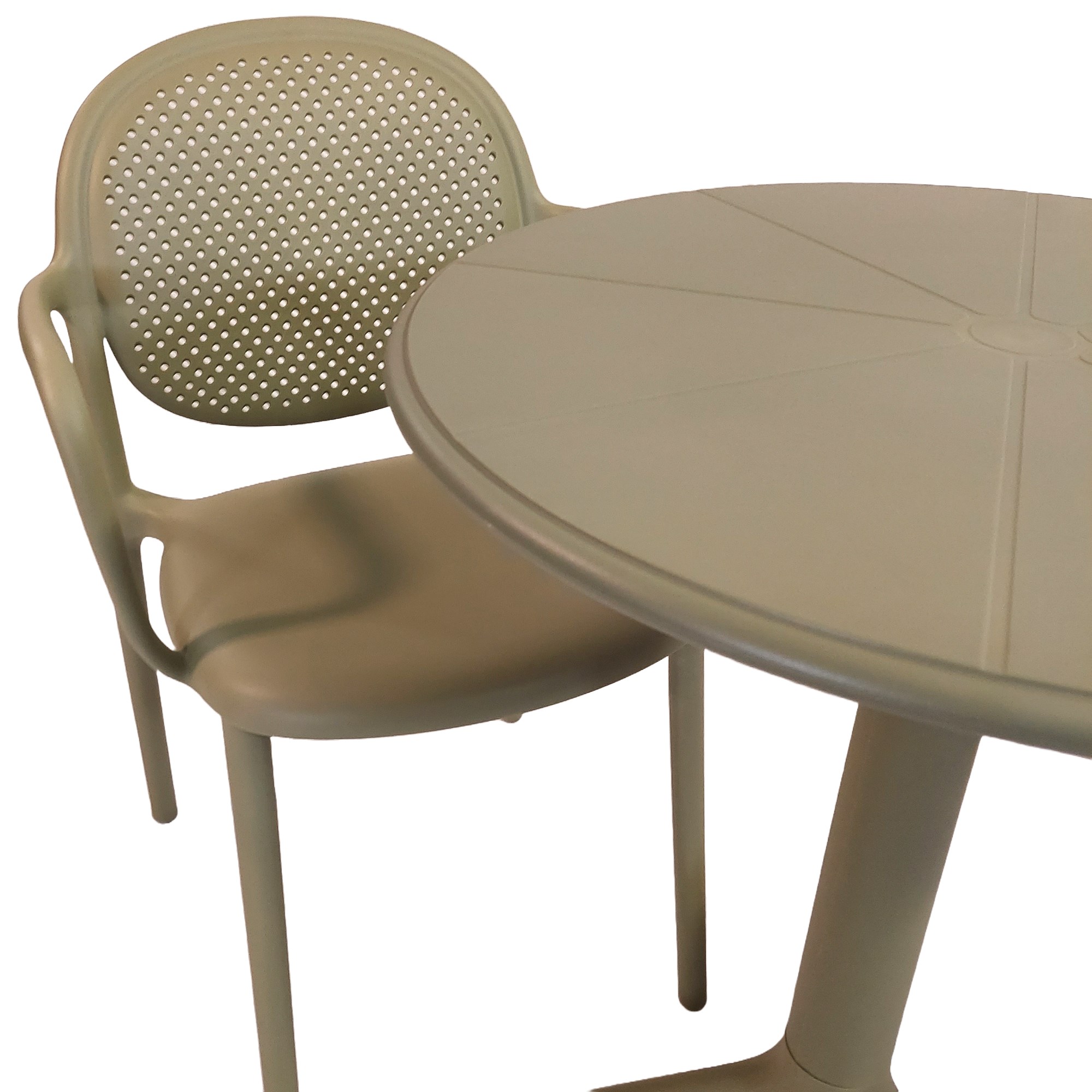 Anders Round Bistro Table With Stina Chairs Set
