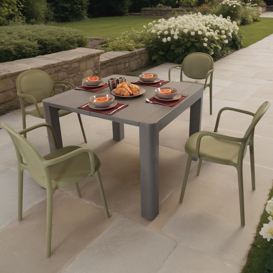 Henrik Square Dining Table With Stina Chairs Set