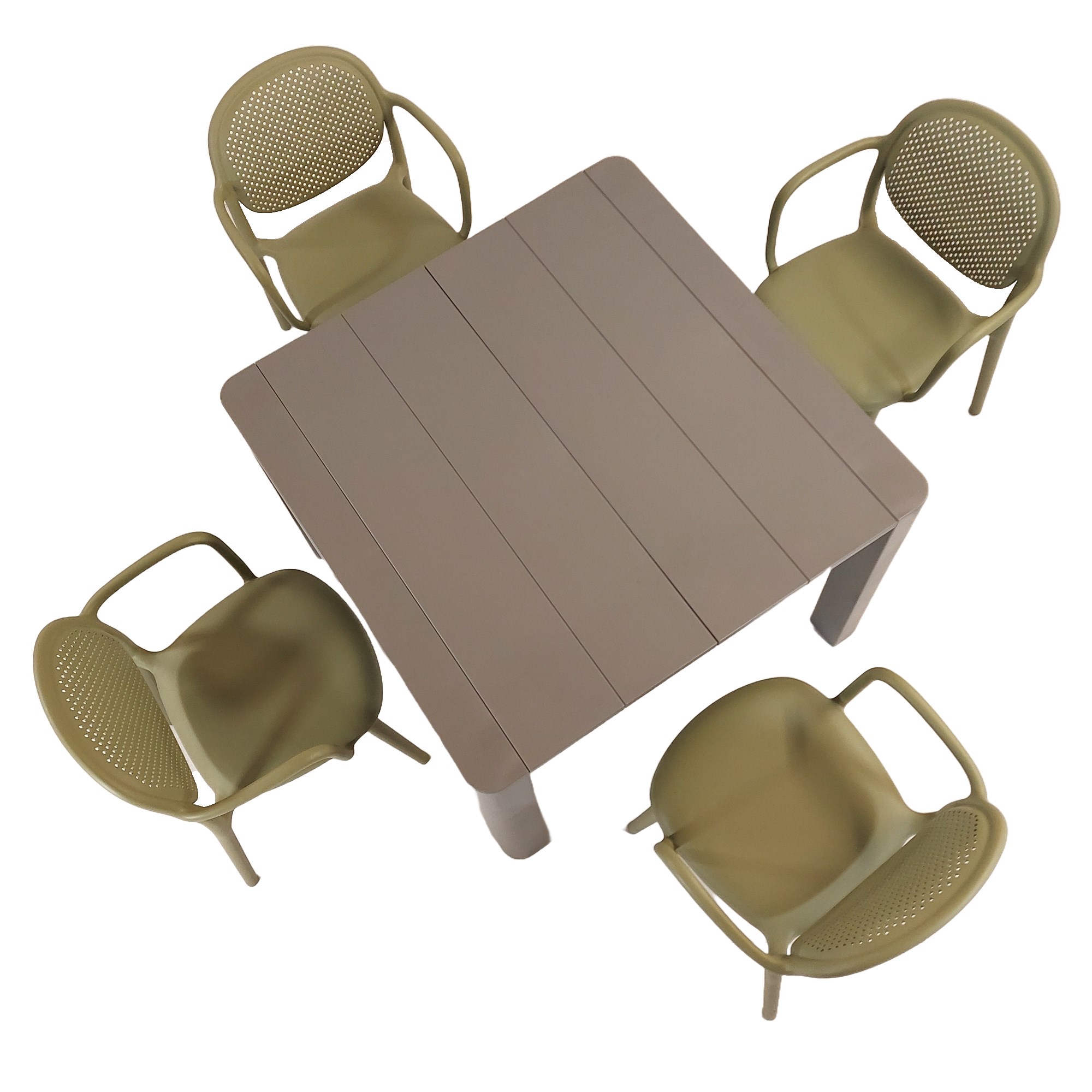 Henrik Square Dining Table With Stina Chairs Set