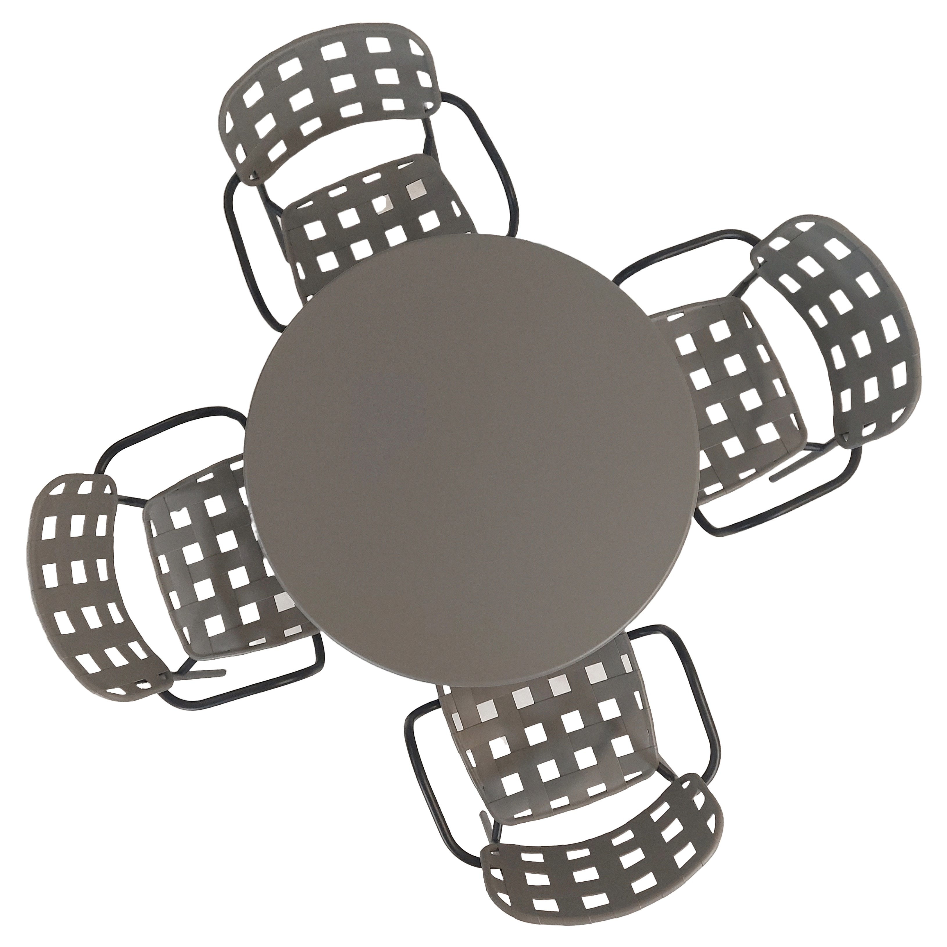 Albin Round Table With Karin Chairs Set