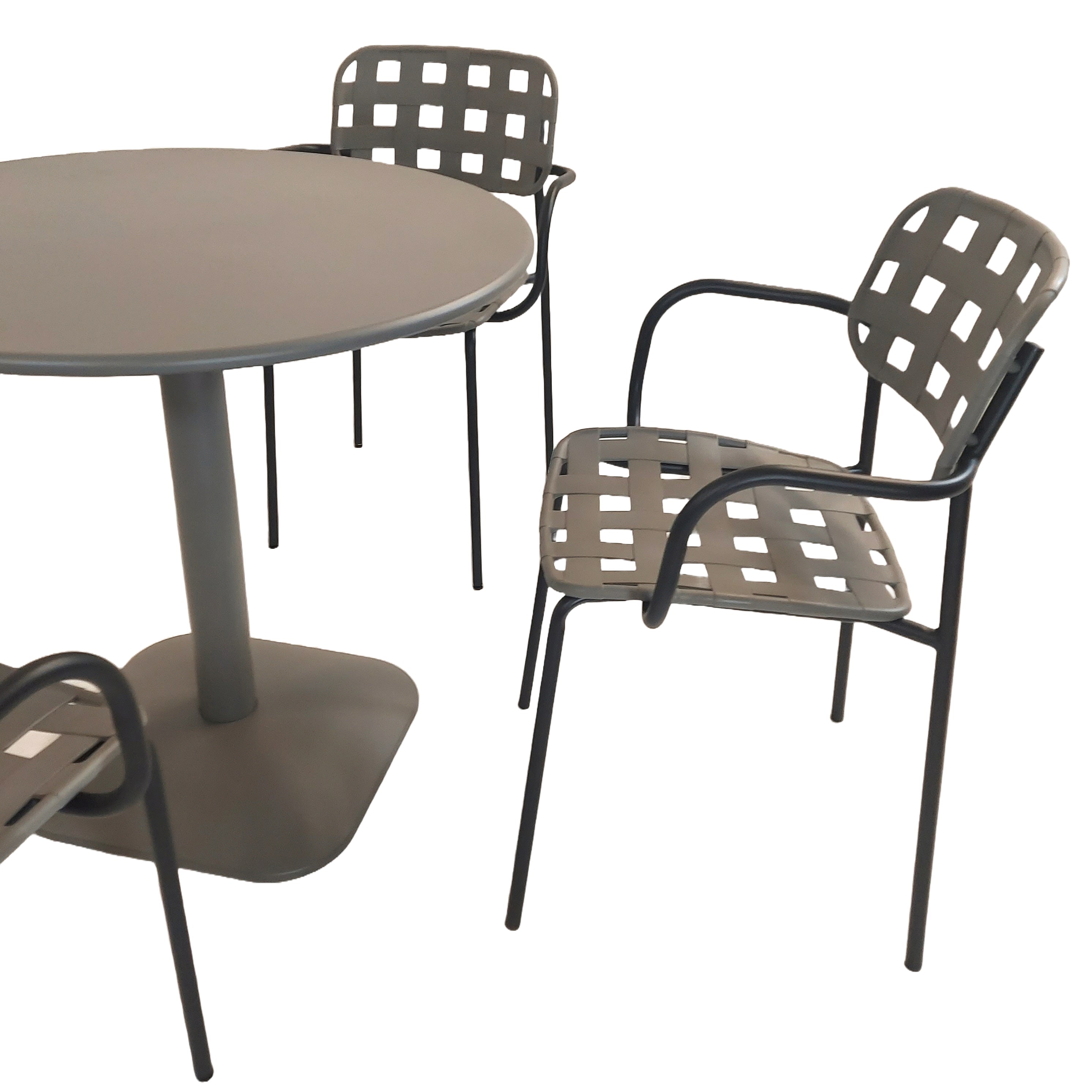 Albin Round Table With Karin Chairs Set