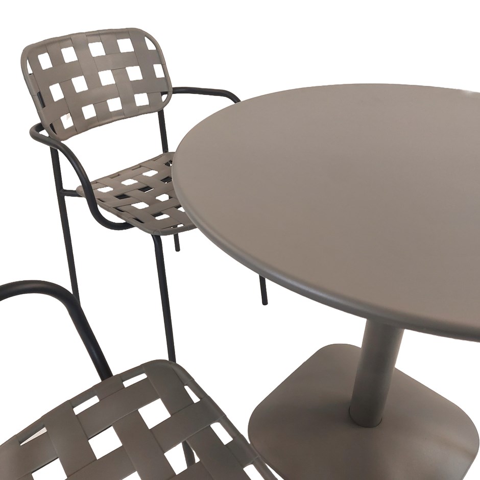 Albin Round Table With Karin Chairs Set