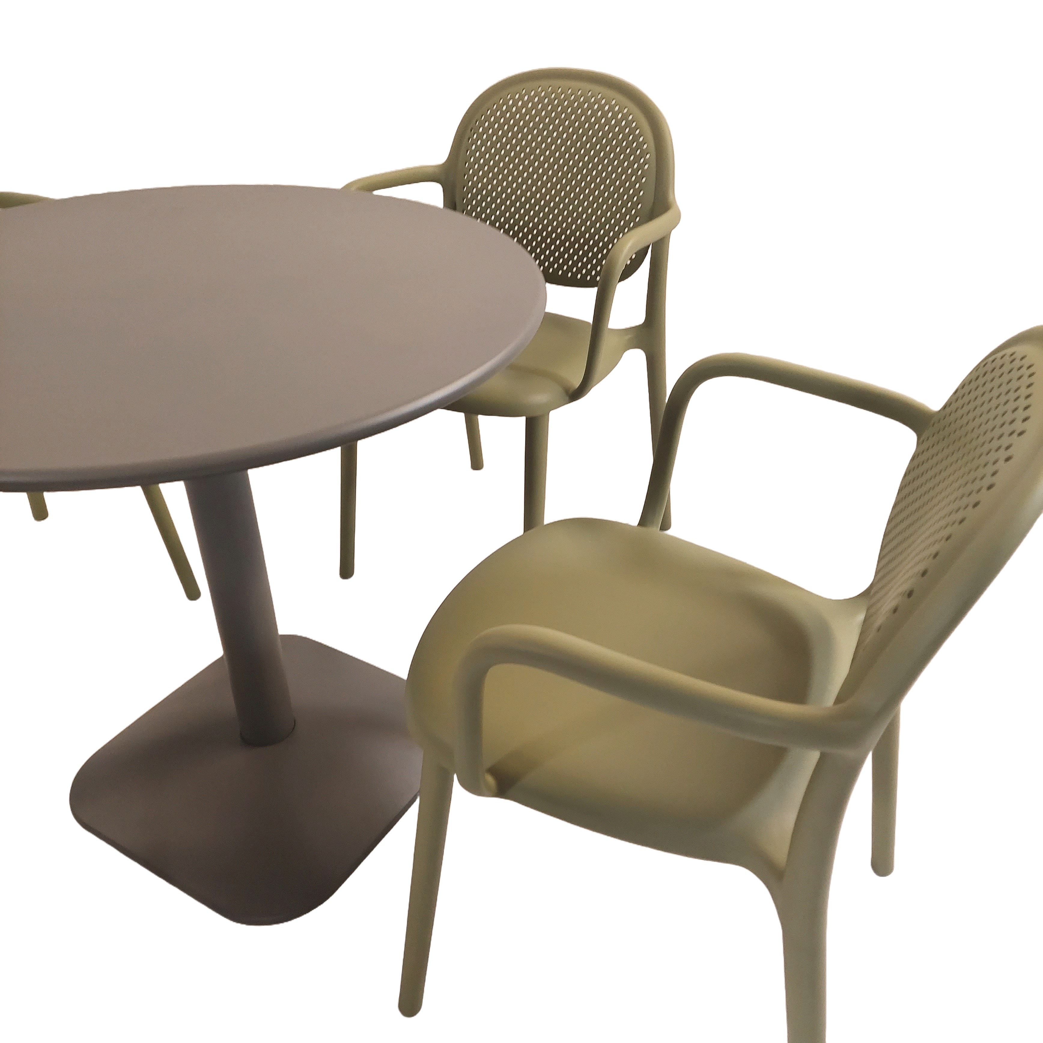 Albin Round Table With Stina Chairs Set
