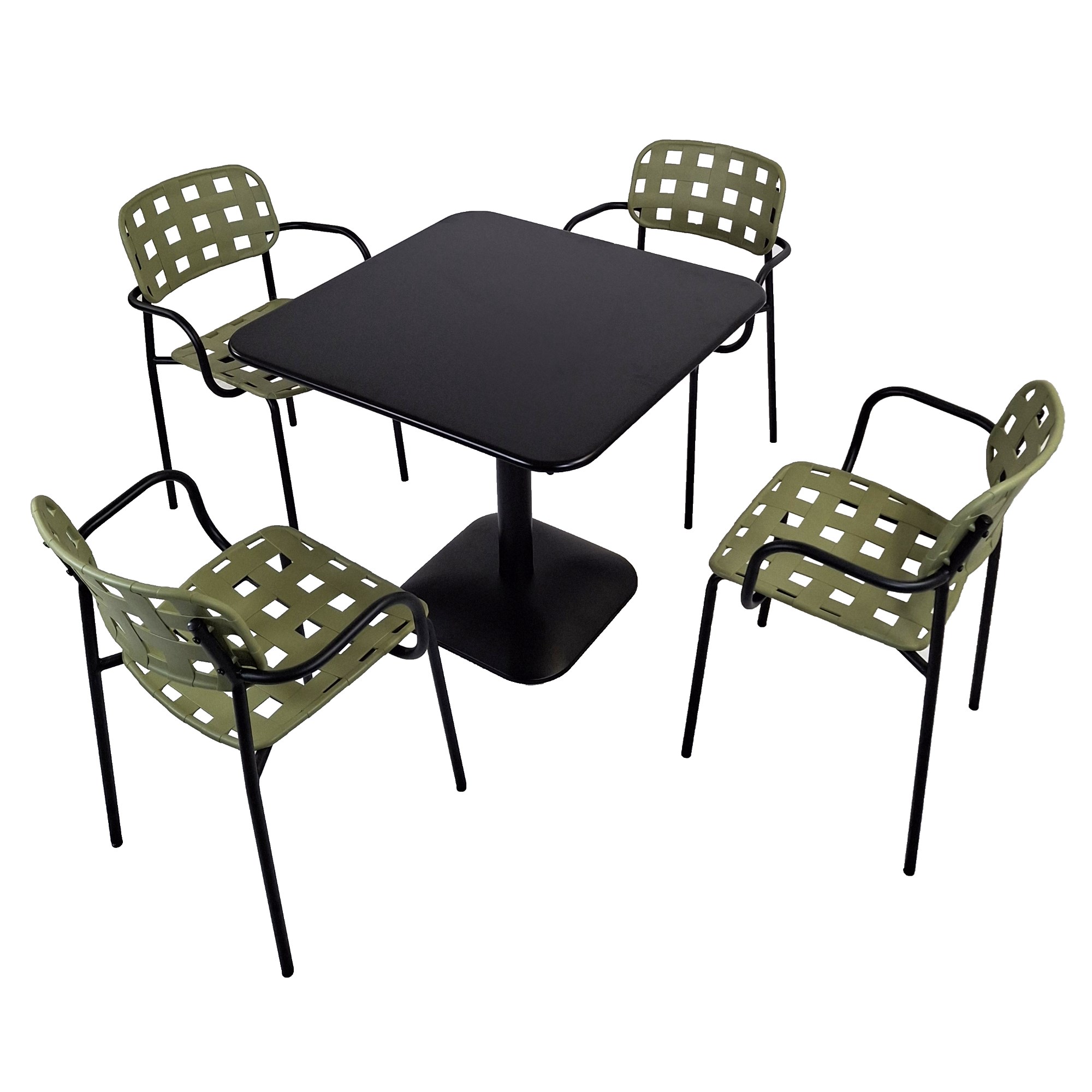 Albin Square Table With Karin Chairs Set