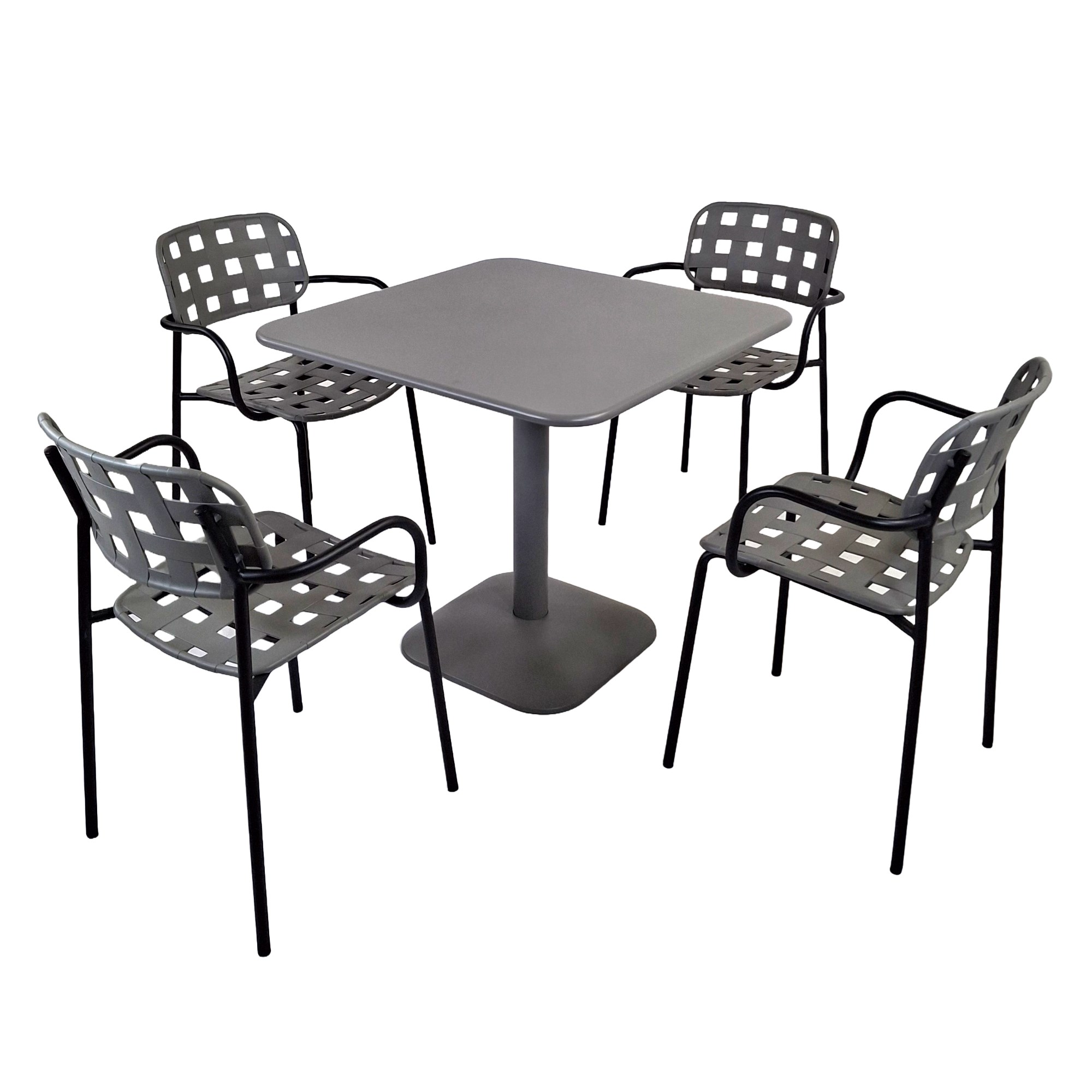 Albin Square Table With Karin Chairs Set