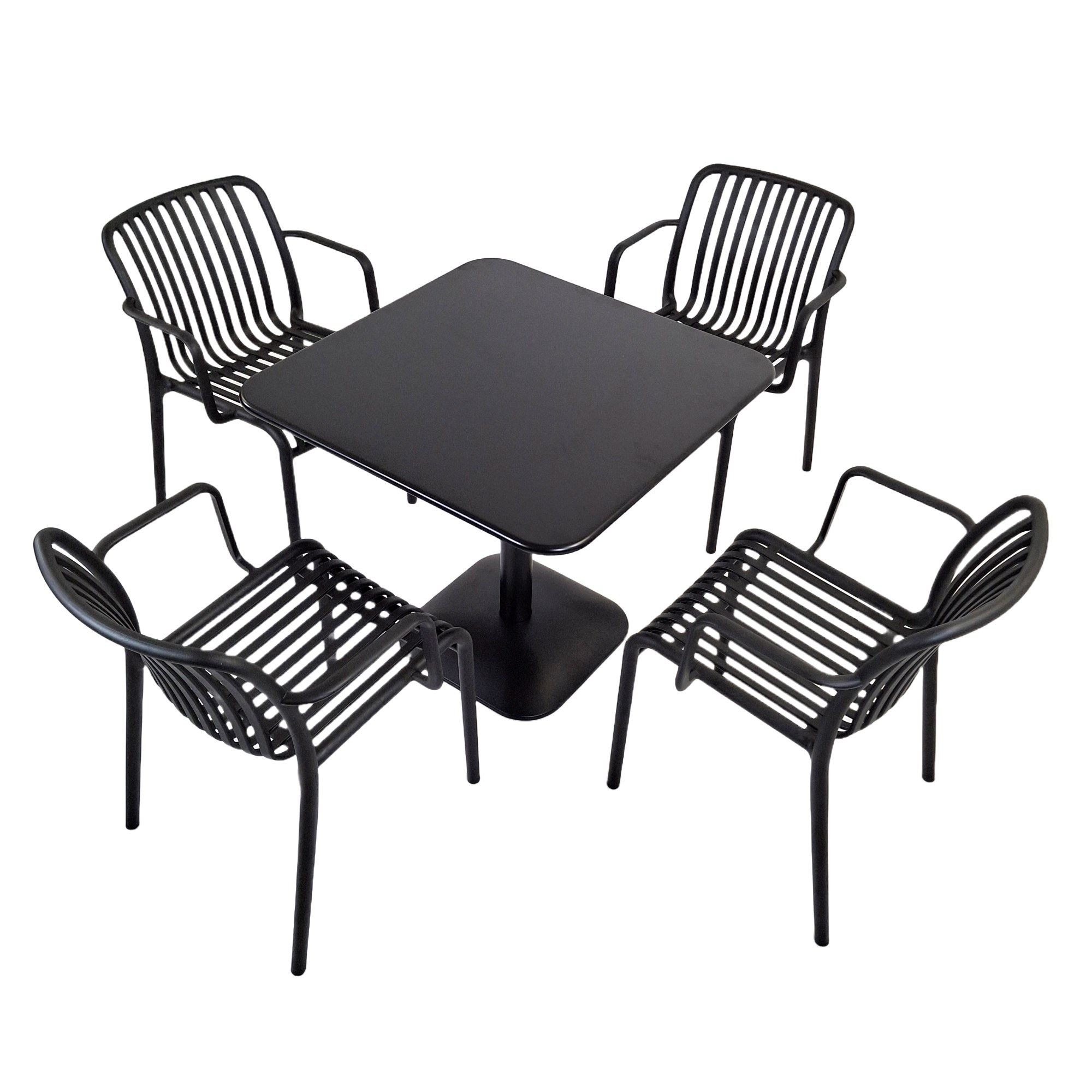 Albin Square Table With Alma Chairs Set