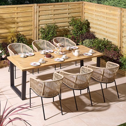 Oslo Dining Set - 1.6m Table
