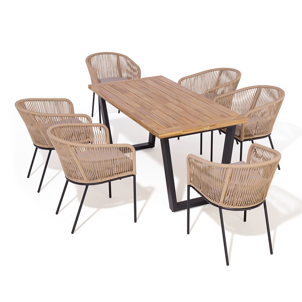 Oslo 1.6m Wooden Dining Set