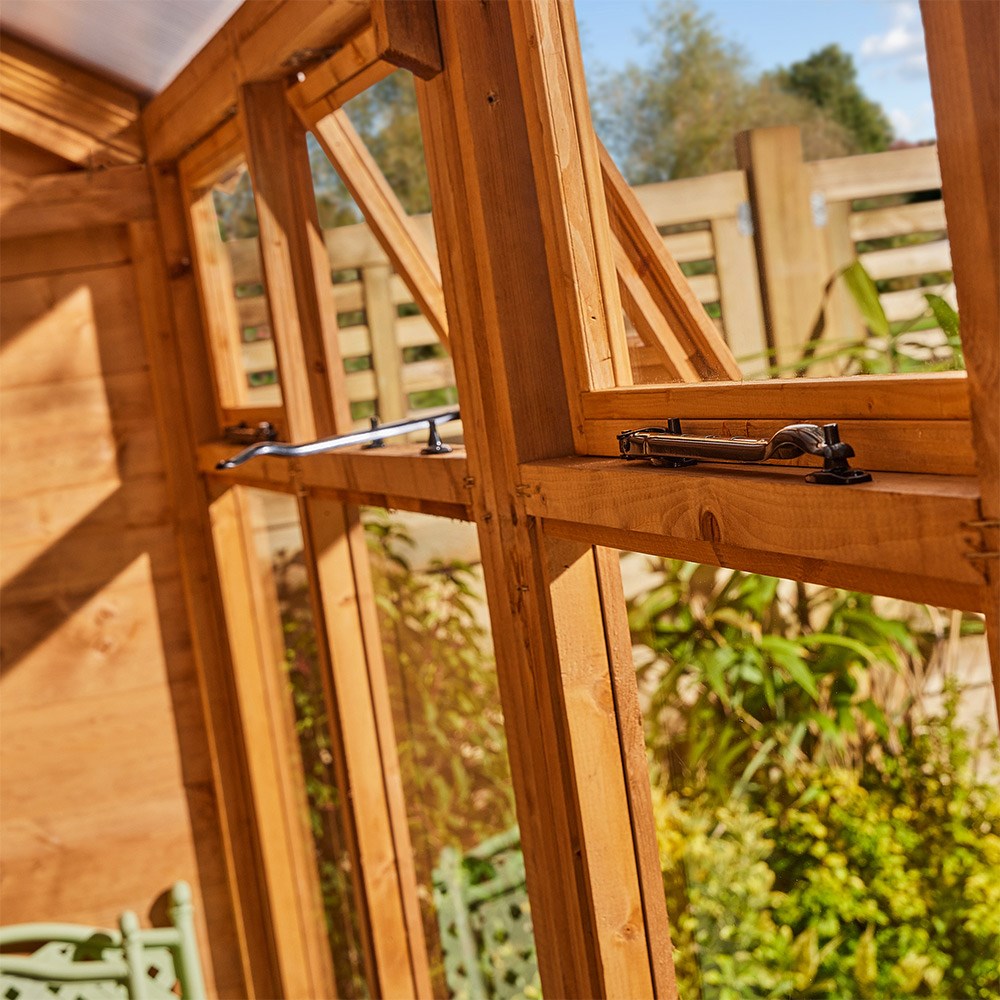 Wooden Growhouse 8 x 6 ft