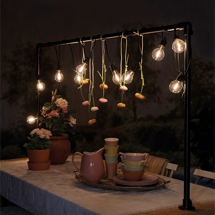 Tahiti Festoon Lights with Warm White Bulbs | 24V | 10 Pack