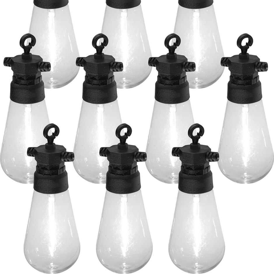 Hawaii Festoon Light with Warm White Bulbs | 24V | 10 Pack 