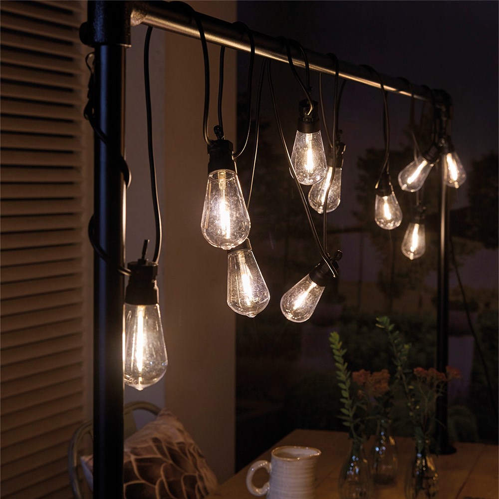 Hawaii Festoon Light with Warm White Bulbs | 24V | 10 Pack 