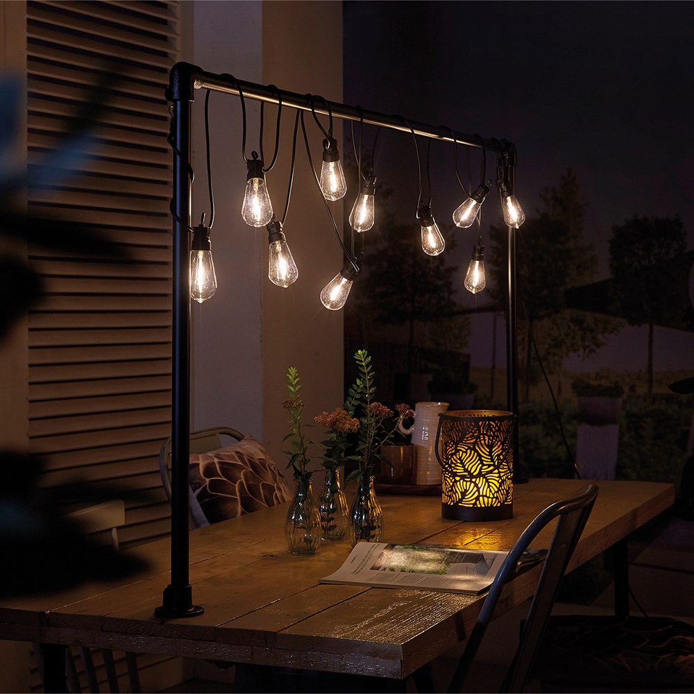 Hawaii Festoon Light with Warm White Bulbs | 24V | 10 Pack 