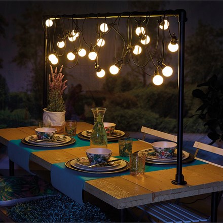 Warm White Honolulu Festoon Light Set | 24V 10 LED Bulbs