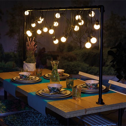 Warm White Honolulu Festoon Light Set | 24V 20 LED Bulbs