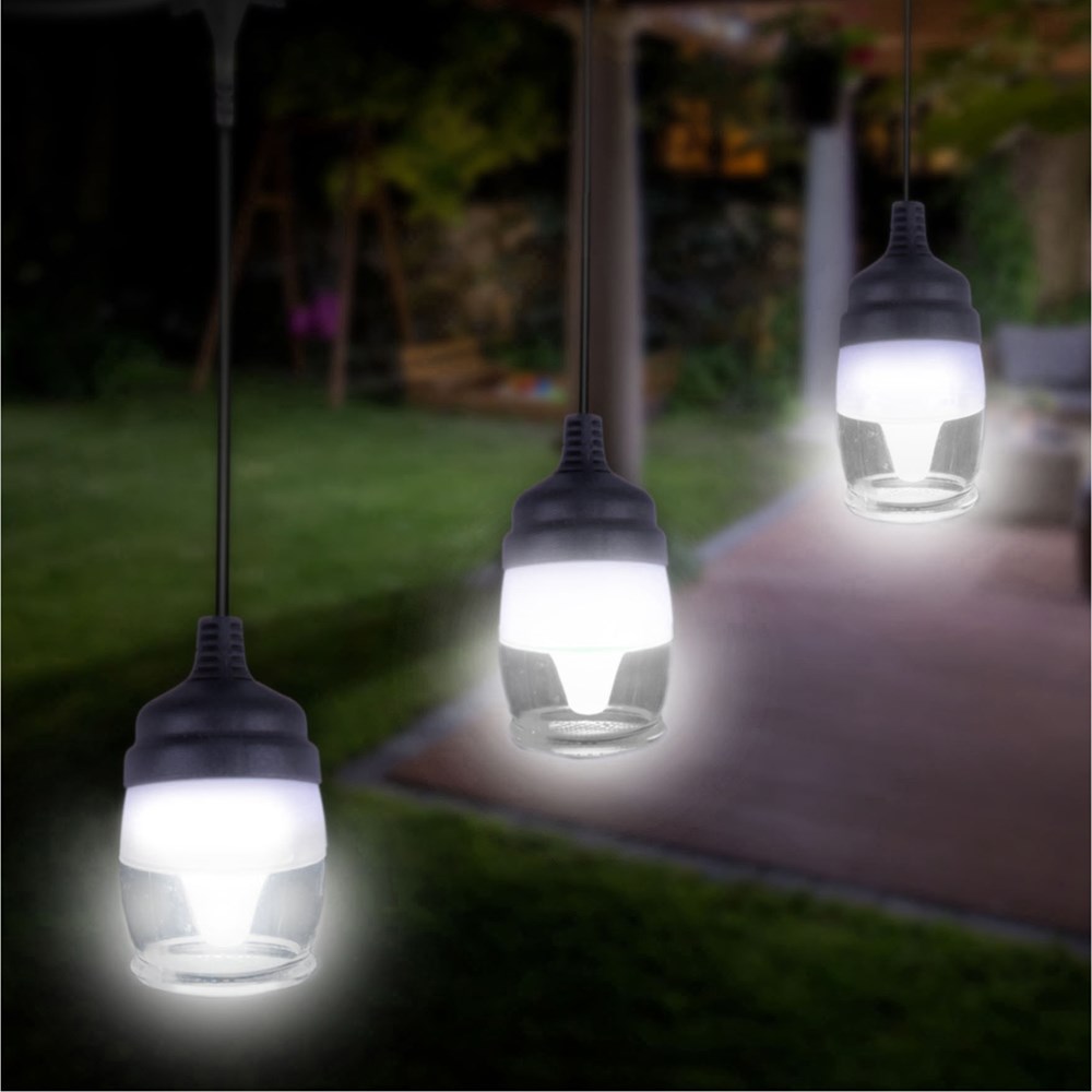 Garden Colour Changing Festoon Lights | Remote Controlled | 13m