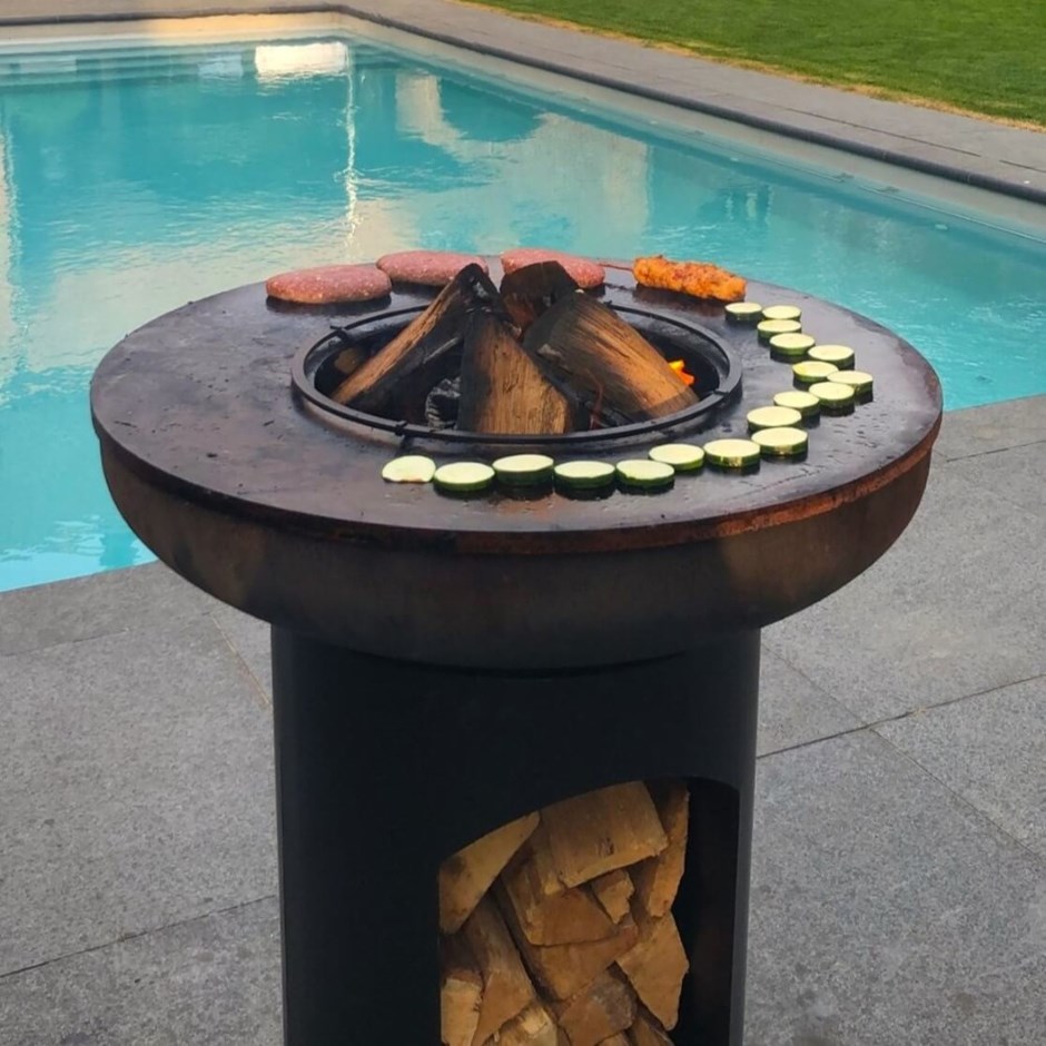 BonBiza Black Open Barbecue | Ø80