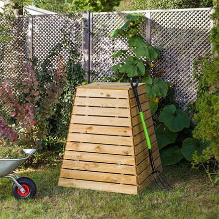 Wooden Beehive Composter