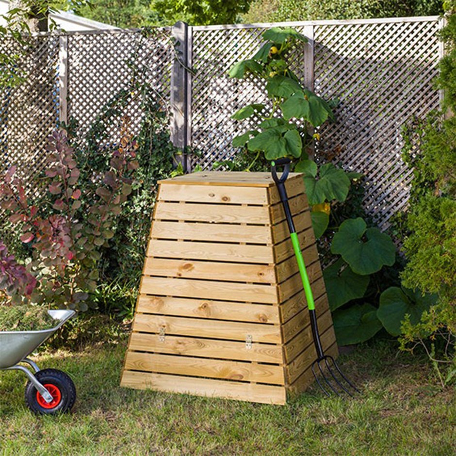 Wooden Beehive Composter