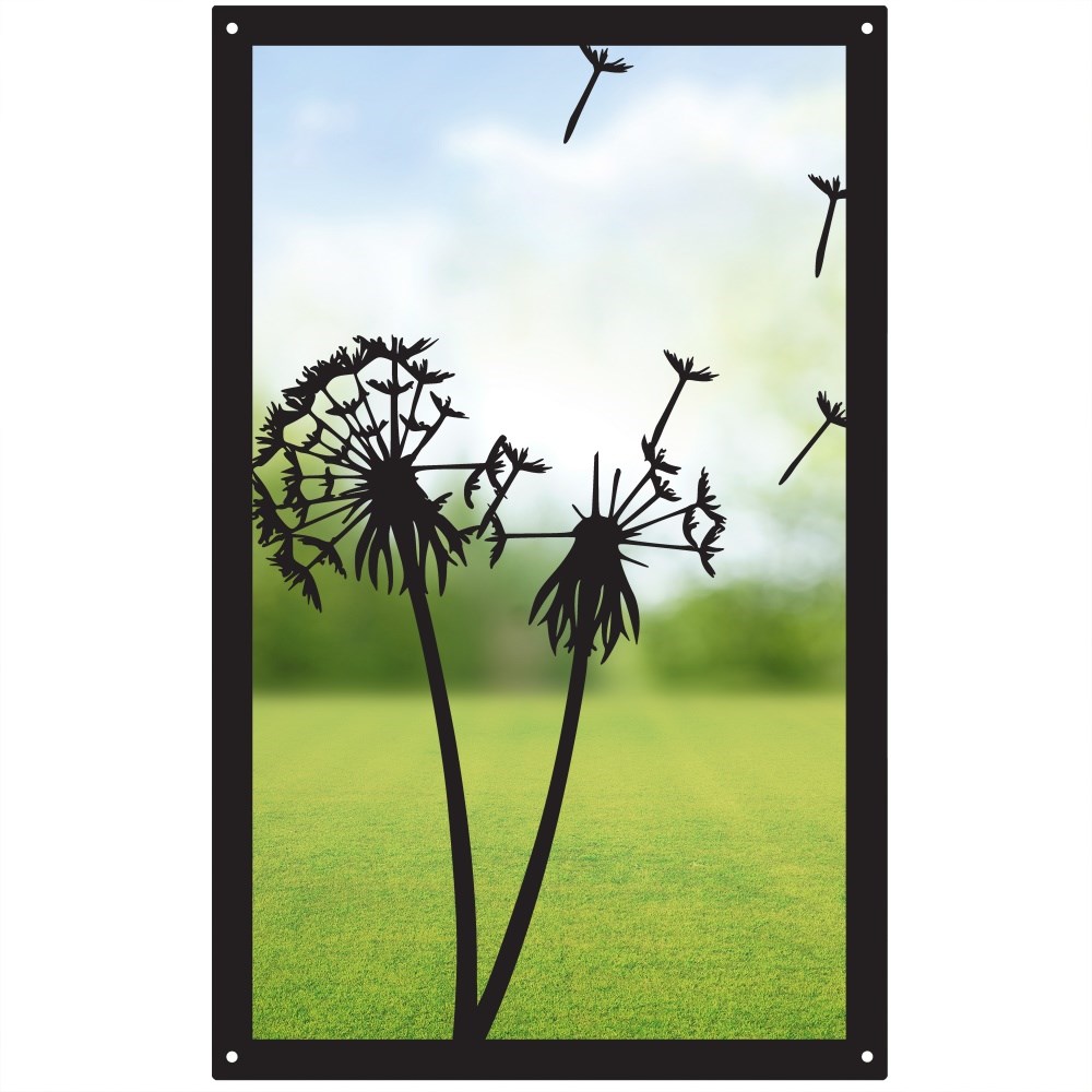 Dandelion In The Wind Acrylic Rectangular Mirror 35cms x 22cms