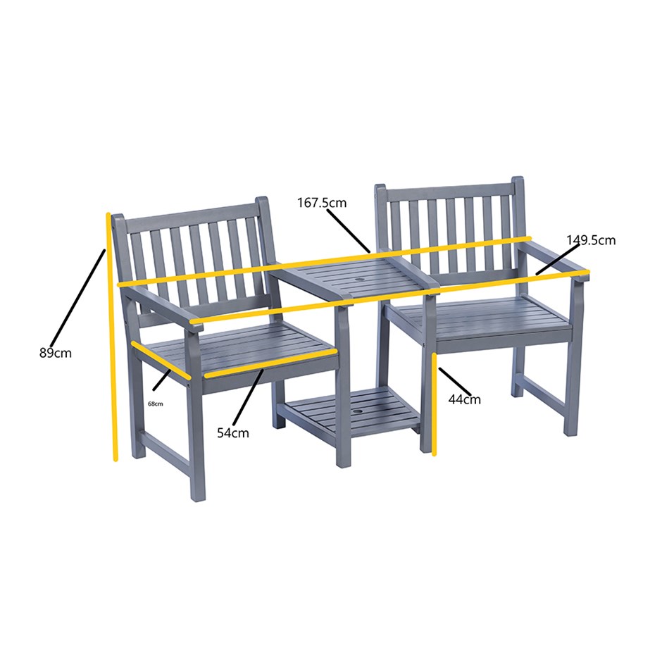 Danesford Duo Bench