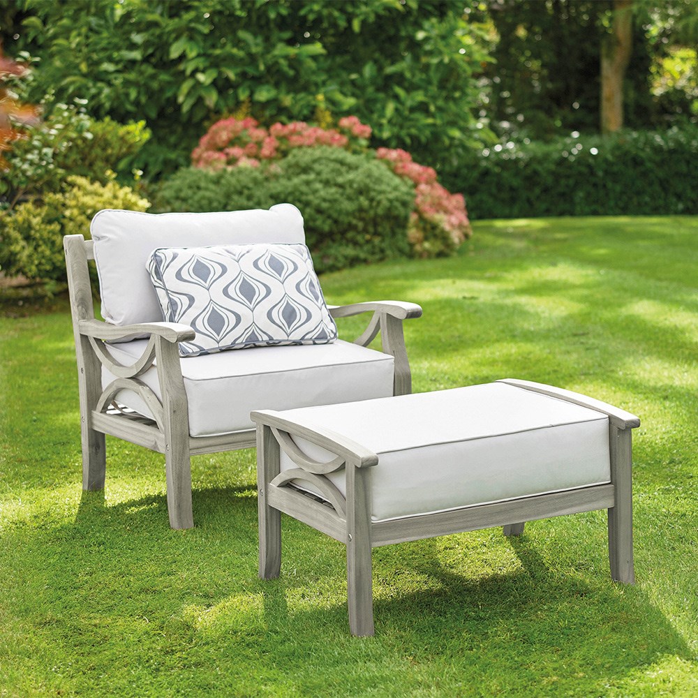 Sorrento Armchair & Footstool Set