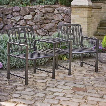 Hartlebury Duo Garden Bench & Table