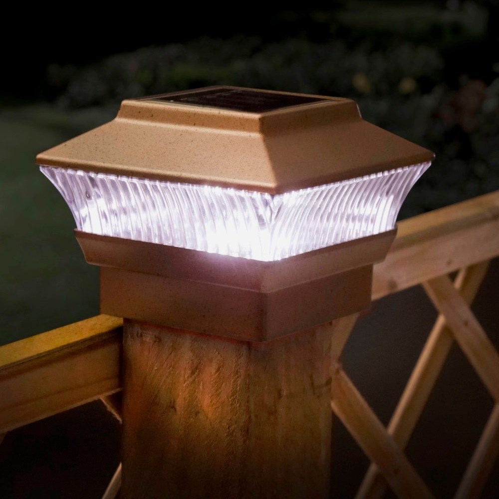 Solar Post Lights | H11.8cms | Set of 2