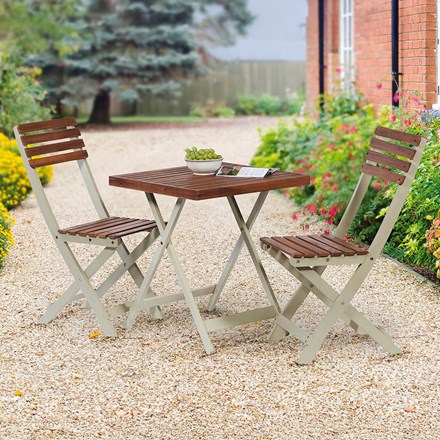 Burley Hardwood Bistro Set | 2 Seater