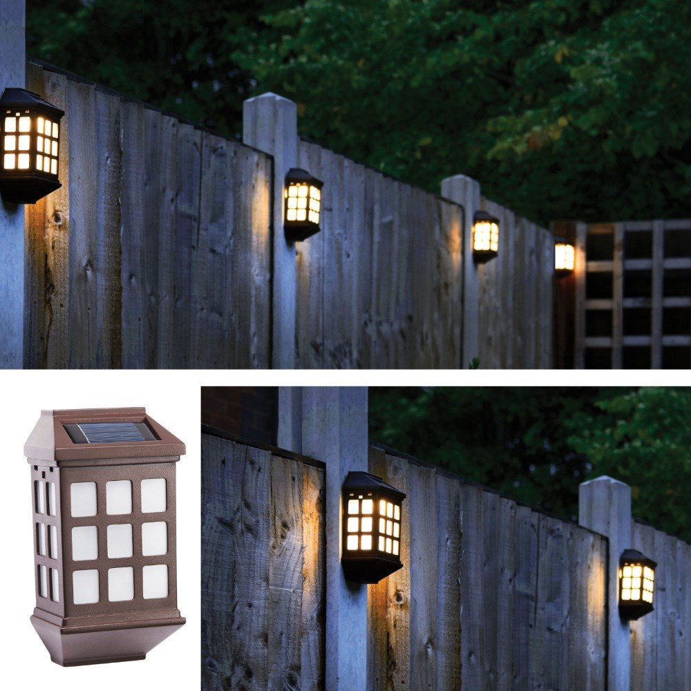 Pack of 4 Deluxe Fence Lights