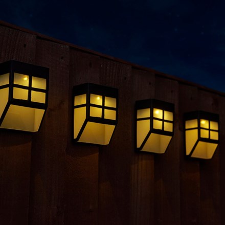 Pack of 4 Fence Lights