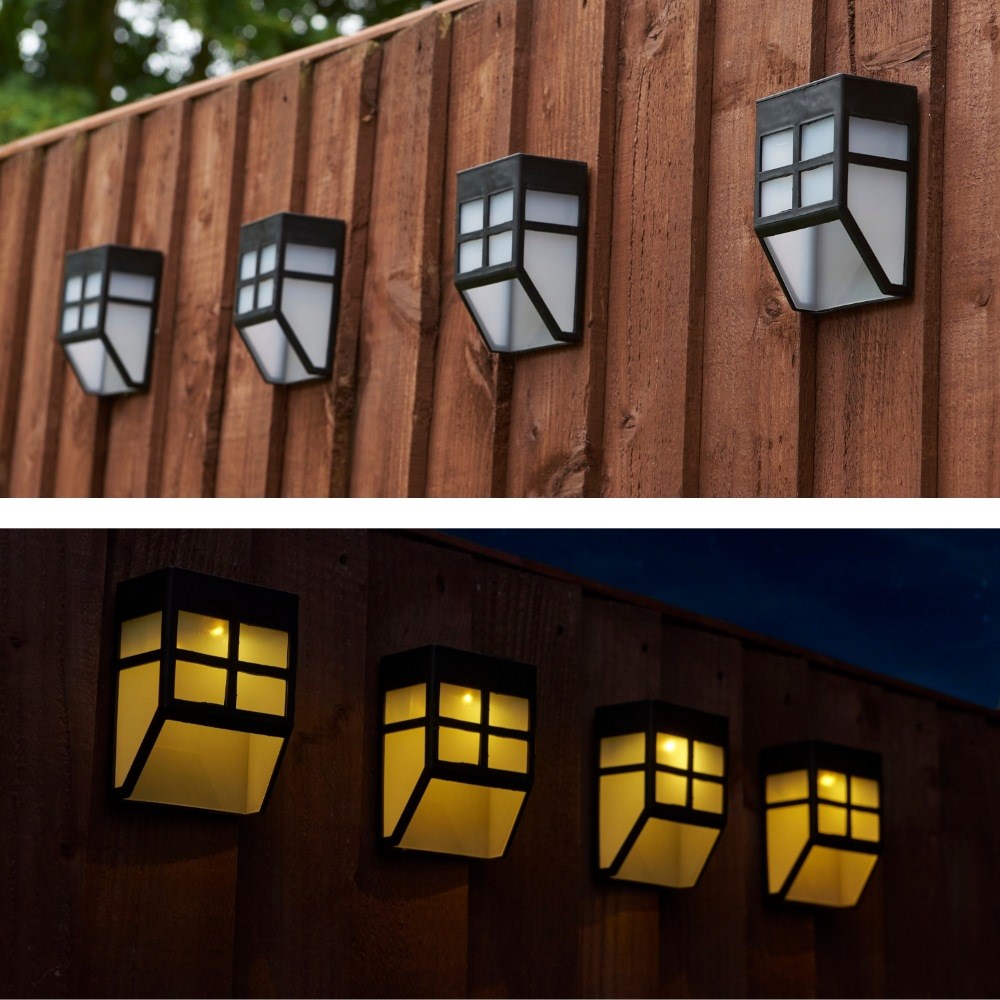 Pack of 4 Fence Lights