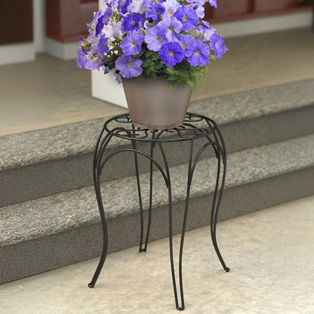 10'' Cameo Plant Stand - Round Top
