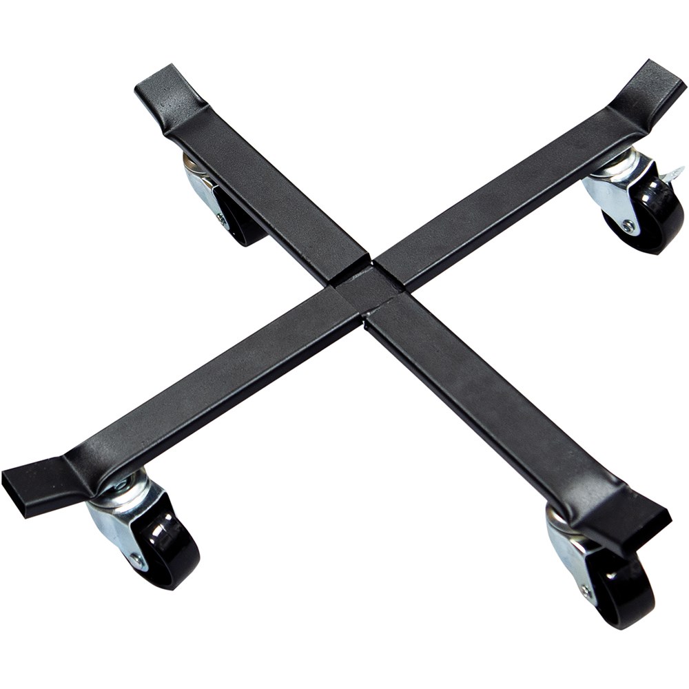 Pot Mover Metal with Lockable Castors Adjustable Width