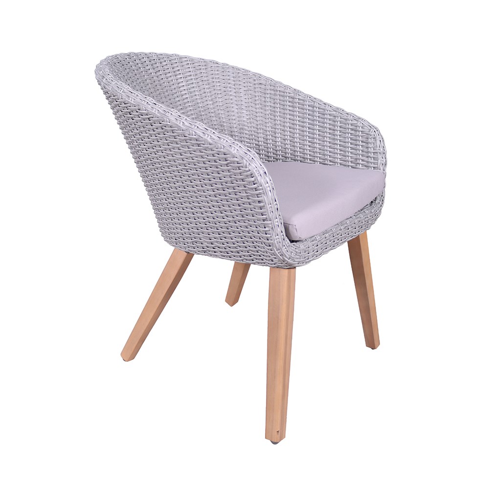Roma Bistro Set With Sol Dining Chairs