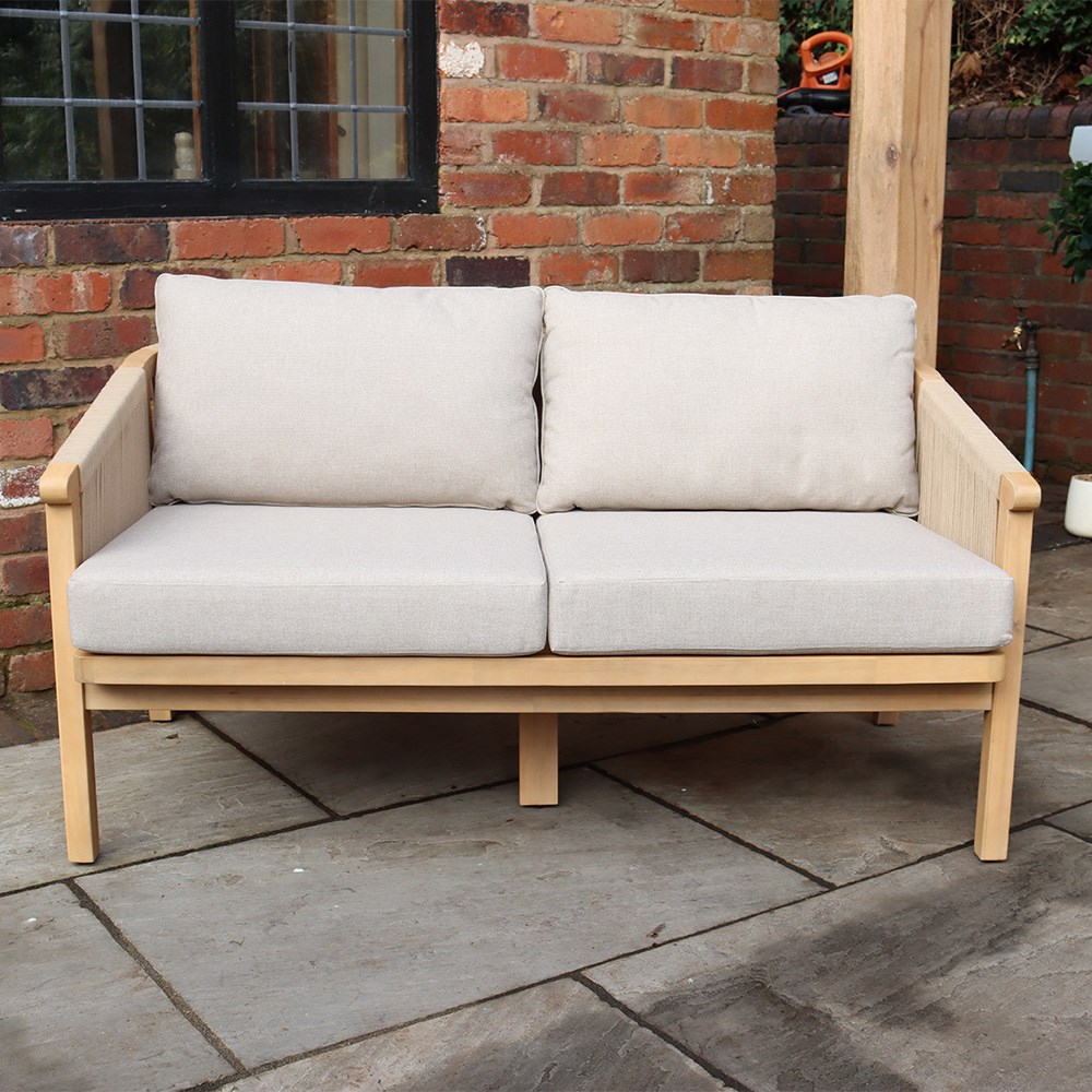 Roma Four Seater Double Lounge Set With Rectangular Coffee Table
