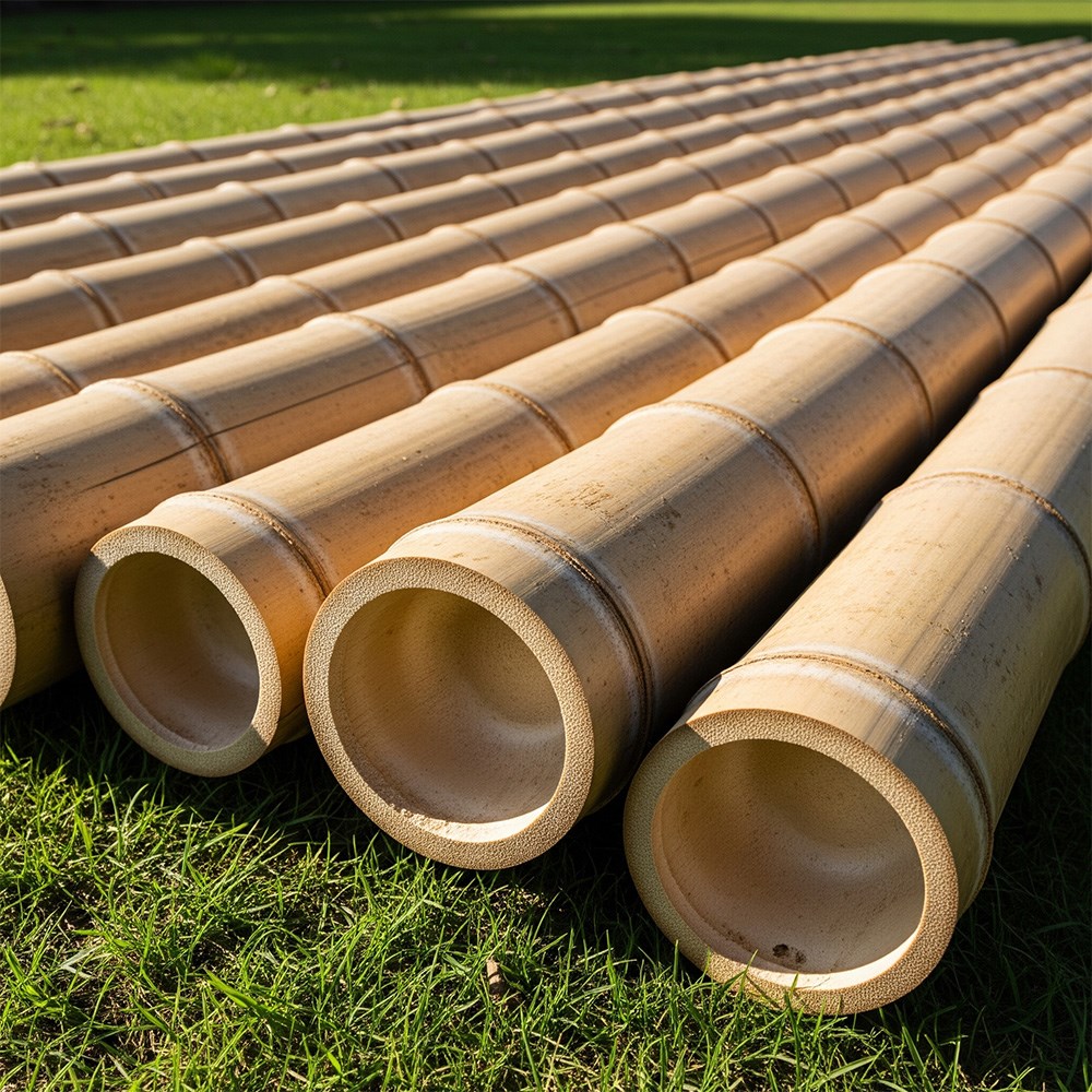 Bamboo Sail Shade Pole 12-14cm Diameter