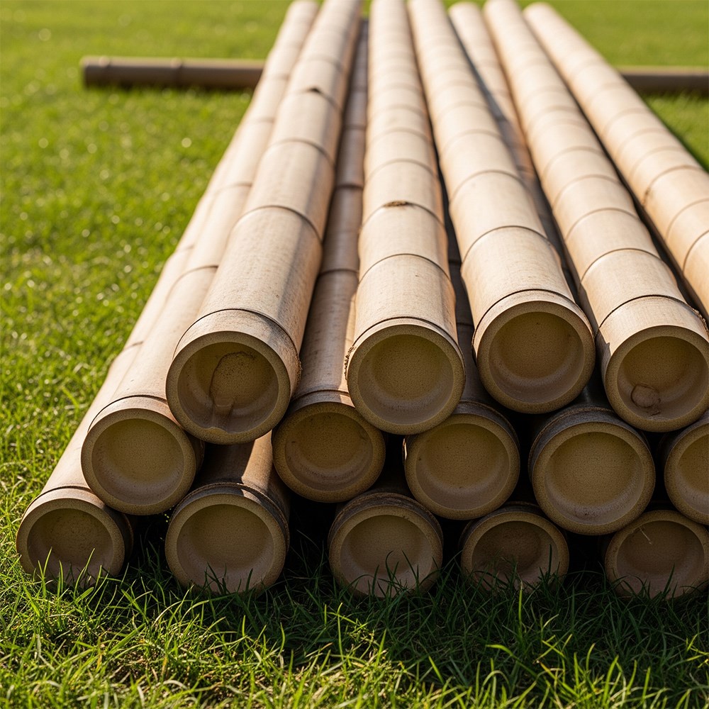 Bamboo Sail Shade Pole 12-14cm Diameter