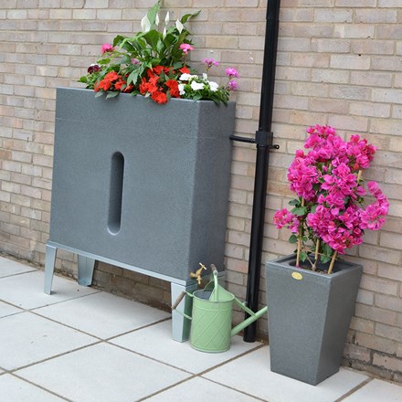 Slimline Water Butt Planter Millstone