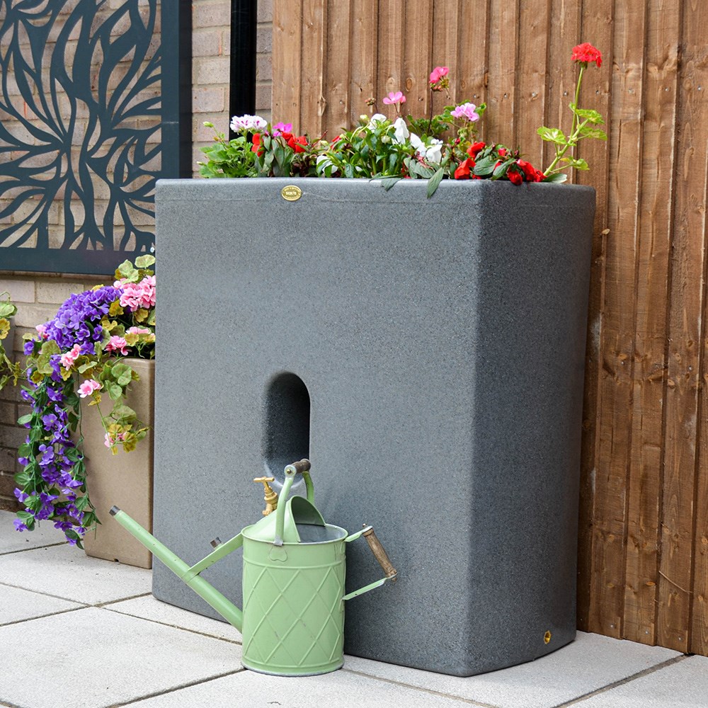 Oasis Water Butt Planter Sandstone