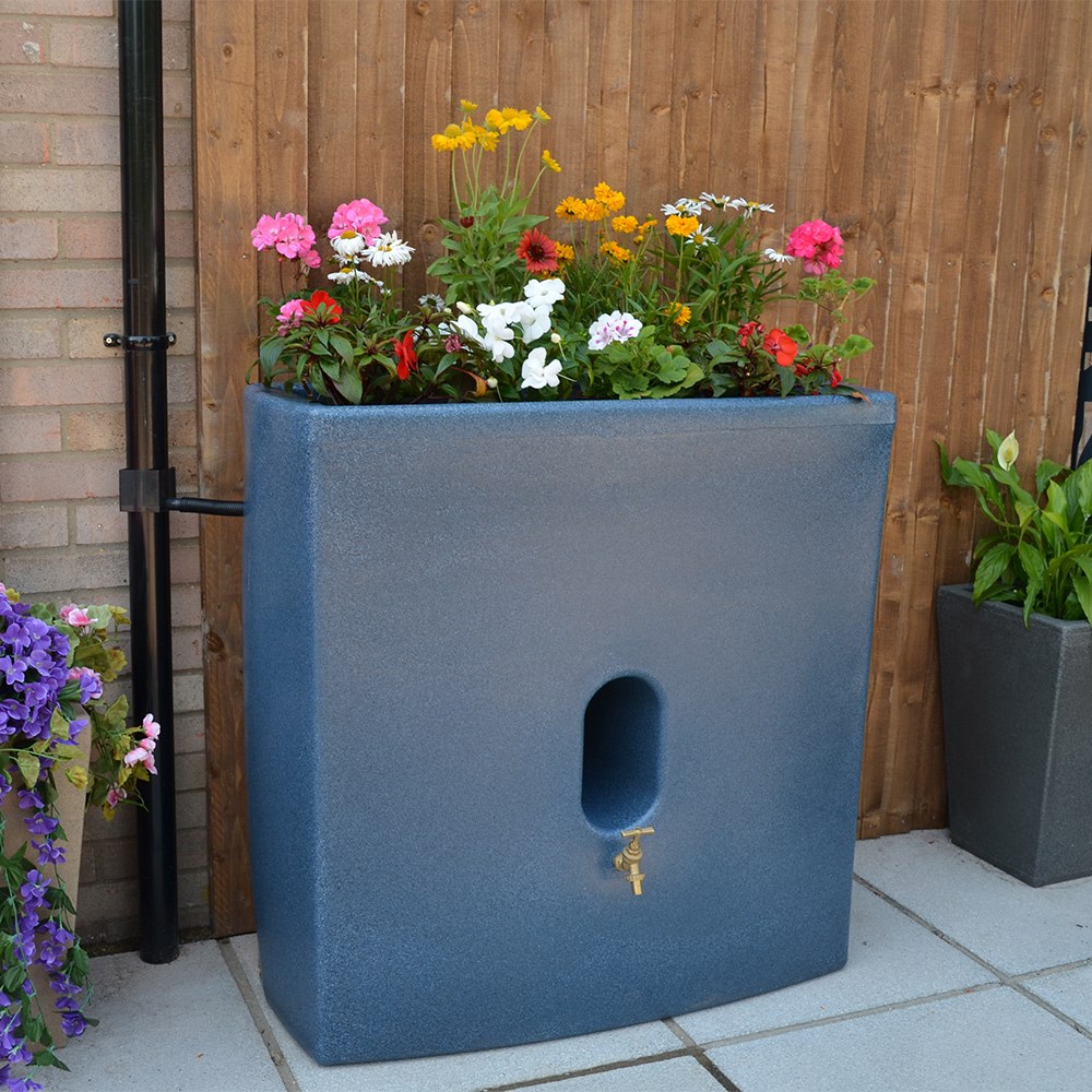 Oasis Water Butt Planter Sandstone