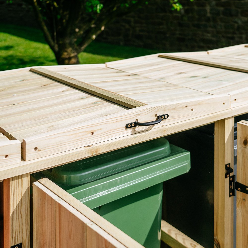 Chatburn Quintet Wheelie Bin Store