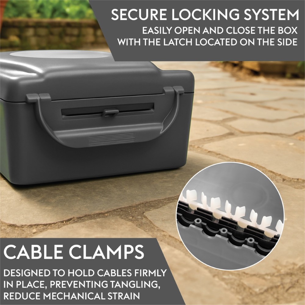 Outdoor IP54 Rated Electrical Dry Box with Extension Lead