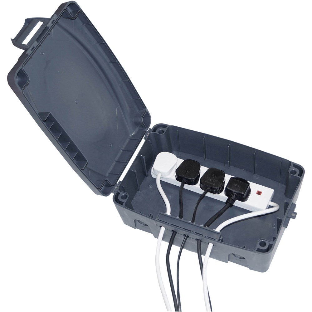 Outdoor IP54 Rated Electrical Dry Box with Extension Lead