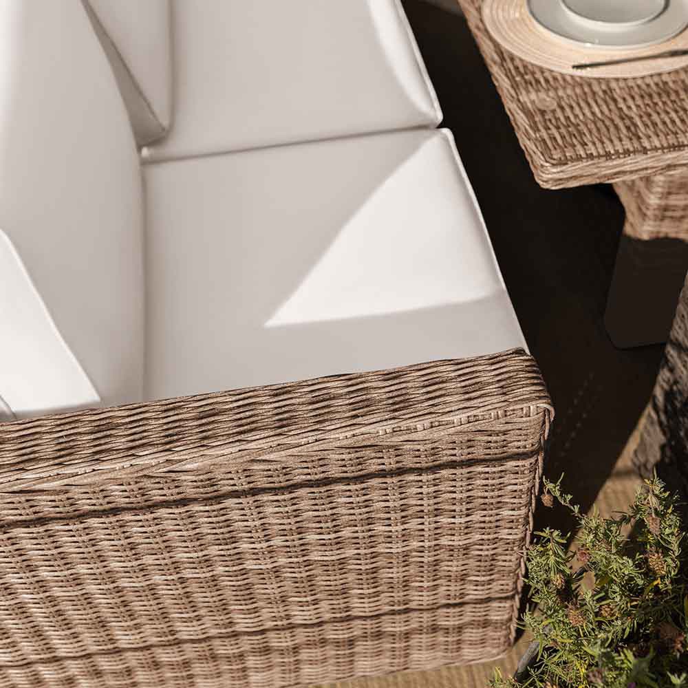 Luxury Rattan Sofa Set in Natural