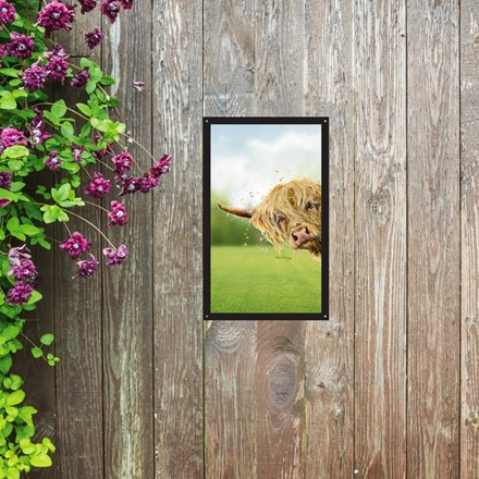 Brody Acrylic Painted Mirror 35cms x 22cms