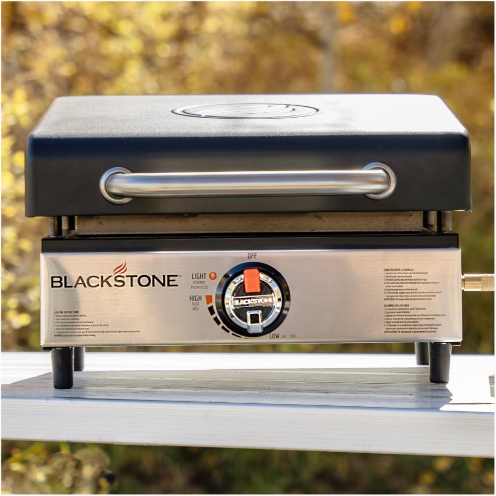 Tabletop Griddle With Hood | 17 inch