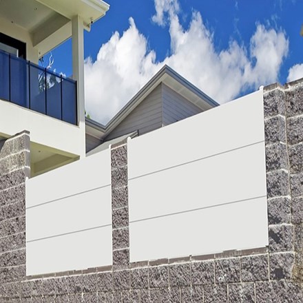 Endurofence Composite Fencing White Pack of 3